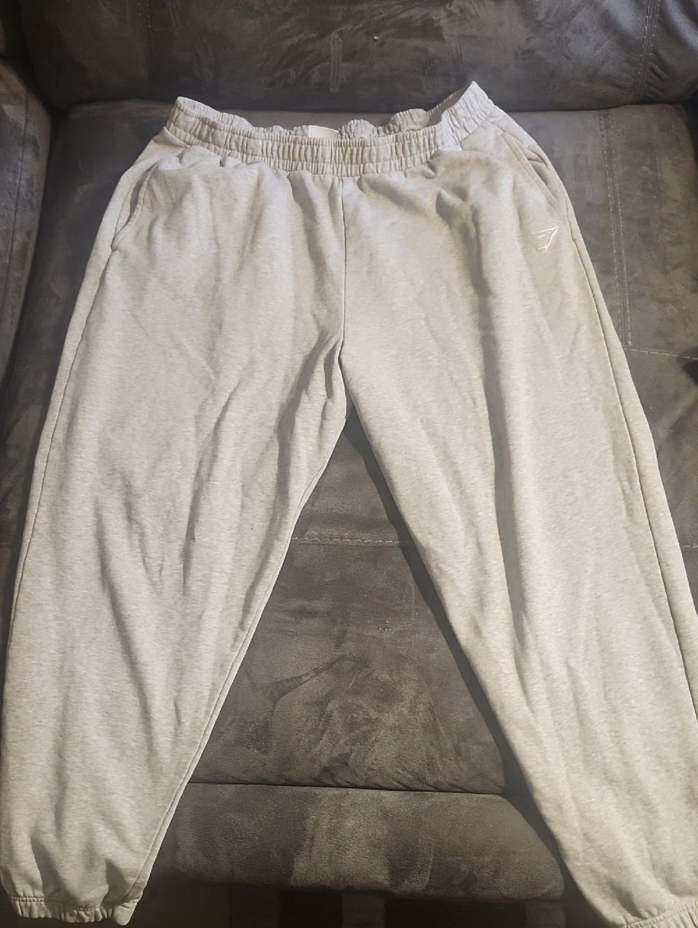 Gymshark Light Gray Women's Jogger-Style Jeggings